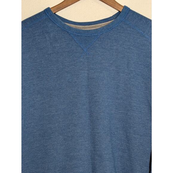 Men's Eddie Bauer Blue Long Sleeve Shirt Size XL - Picture 2 of 6